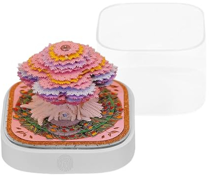 Genérico Calendario Memo Pad 2026 - Rasgado Del Pad De, Notas En Forma De Árbol 3 D, Regalo De Calendario Artístico Decorativo | Creación De Para Adolescentes Para Ga