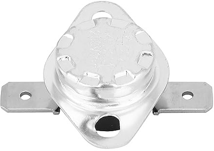 CHICIRIS Termostatbrytare Slitstark Metall 5 St Set för Temperaturkontroll i Hushållsapparater, 15A för Mikrovågsugnar, Vattenautomater, Normalt Stängd Strömbrytare (#27)
