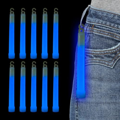 Jvjggag Palos luminosos, bastones luminosos | Bastones iluminados ultrabrillantes - Bolsas de ligeras de larga duración, barras luminosas intermitentes para niños y adultos