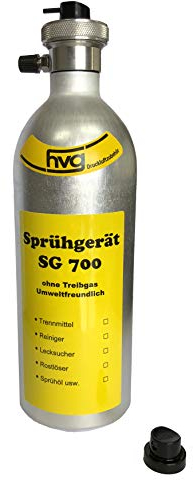 SG700 Wiederbefüllbare Alu Druckluft Spraydose Druckluftdose Sprühflasche 500ml