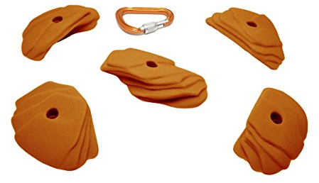 ETCH Sandstein Set B Kletterhalte orange