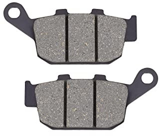 AHL Motocicleta Pastillas de freno Trasero para XF 650 V/W/X/Y Freewind 1997-2002/XL 650 VY/V1-V7 Transalp 2000-2007/ FMX 650 5/6 2005-2008 (Semi metal)