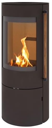 H&M Germany Kaminofen EVO 2.1 Stahl Braun Ofen Heizofen Holzofen Kamin 7kw