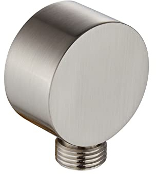 Heyalan Brass Round Handheld Shower Wall Supply Elbow Wall Mount Hose Connector for Shower Handheld Without Shower Hand and Hose Wall Elbow for Hand Shower