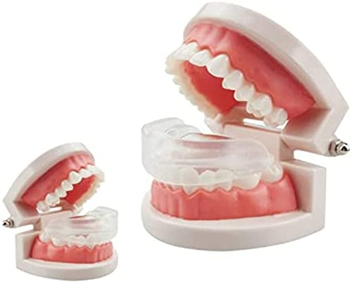 POUR Allineatori Invisibili, Vassoio di Protezione per Denti Superiori E Inferiori, Paradenti Ortodontici con Custodia, Tutte Le Fasi, Friendly321