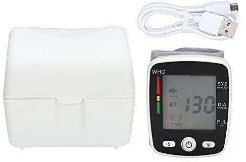 Xcello Tipo Metro Automático del Monitor De Presión Arterial del Esfigmomanómetro Electrónico De La Muñeca para Conveniente