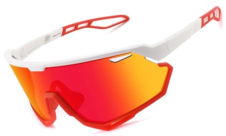 SINSPORT eyewear Sportsonnenbrillen für Herren und Damen, Sport-Sonnenbrille, MTB, für Outdoor-Sportarten Rennrad brille UV400 Schutz