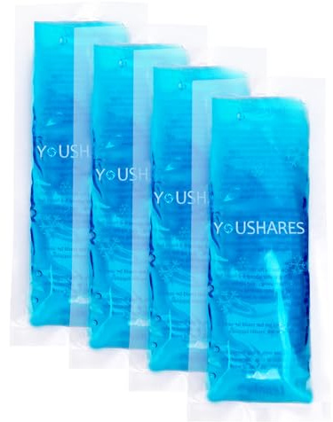 YOUSHARES 4 Stück Kühlakkus für Diabetiker kühltasche - Diabetes Kühlakkus für Diabetiker Etui Reisetasche Pen Tasche, Mini-Kühlakkus für die Meisten Isolierten Medikamenten Kühlbox