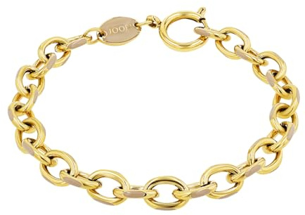 JOOP! Armband aus Edelstahl für Damen, Armschmuck, Silber, Gold, Kommt in Schmuck Geschenk Box