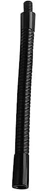 SHOWERORO Mic Stand Extension Tube for Microphone Black Hose Bracket Connection for Gaming Microphone Setup