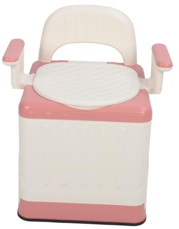 Portable Toilet For Adults, Bedside Commode Toilet with Arms Adults Portable Toilet Odor Prevention Folding Bedside Commode Chair Bedside Commodes For Seniors For Pregnant Women
