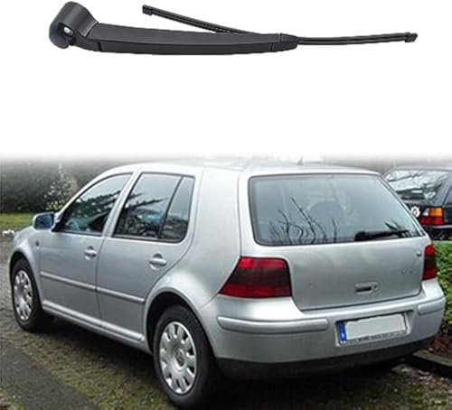 RUIHAHA Scheibenwischer Reinigungsfenster Fahrzeugausstattung Wischerblätter Heckscheibenwischer Heckscheibe Arm Blatt Ersatz Zubehör für Golf 4 IV 1997-2002