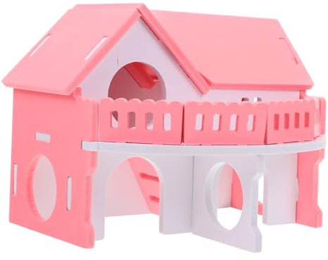 POPETPOP Hamsterhaus Aus Kunststoff Als Hamster Versteck Und Nest Für Haustier Mit Warmer Und Geschützter Umgebung