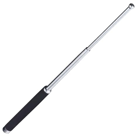 Verstellbares 66 cm / 53,3 cm leichtes Teleskop-Heimwerkzeug mit rutschfestem Griff für die Aufbewahrung im Freien und im Auto