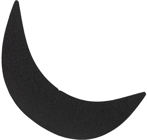 AERZETIX – 5er-Set Krempen für Schirmmützen 45 mm – aus flexiblem Kunststoff – Farbe: Schwarz – Hutfutter, Sonnenblende, kreatives Nähen