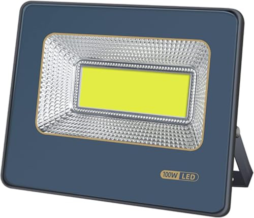 Projecteurs LED Lumière De Travail Extérieure 6000k Lumières De Sécurité LED 50-1000w Projecteur LED Haute Luminosité 200~1100㎡ Éclairage pour Cour, Jardin, Stade, Aire De Jeux, 1000W