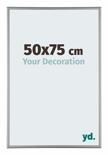 yd. Your Decoration Cadre Puzzle 50x75 - Puzzle cadre 500-1000 Pièces - Platine - Aluminium Cadre photo Kent