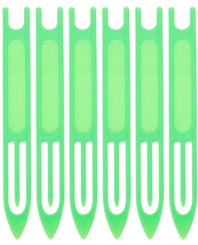 TOYZFRIENDY 6 Piezas Agujas de Plástico Resistente para Pesado Herramienta Grande para Reparar Alfombras Redes de Pesca y Proyectos DIY Precisión y Versatilidad Manualidades