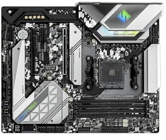 La scheda madre Fit For ASRock B550 Steel Legend supporta Ryzen 7 5800X3D 5700X3D R5 5600X3D 5900X 3600X 5600GCPU 4xDDR4 M.2 PCIe4.0 ATX scheda madre