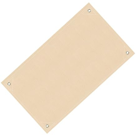 SHINEOFI Manta Ignífuga De Fibra De Vidrio 60x80 Cm para Picnic y Camping, Cojín Resistente Al Fuego, Alfombra Aislante Térmica para Jardín y Barbacoa, Protección Térmica Portátil