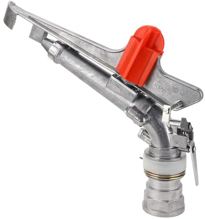 Respicefinem Arroseur d'irrigation agricole de 5,1 cm avec pulvérisation rotative à 360 degrés, Pistolet d'arrosage pour Grande pour Jardin et pelouse, Filetage Femelle DN50 en