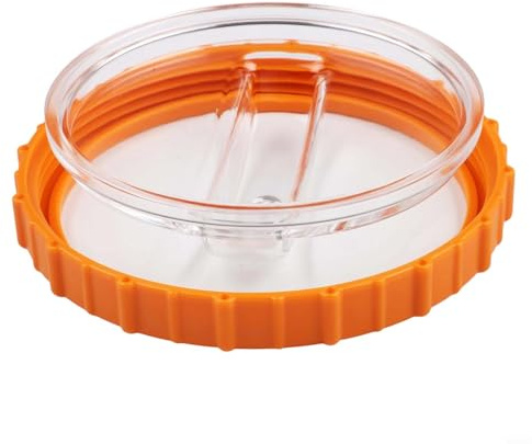 Cubierta de prefiltro de bomba de filtro de arena, compatible con los modelos 58486 58497 58499, tuerca ABS naranja con tapa transparente, accesorios de repuesto para piscina (1 unidad)
