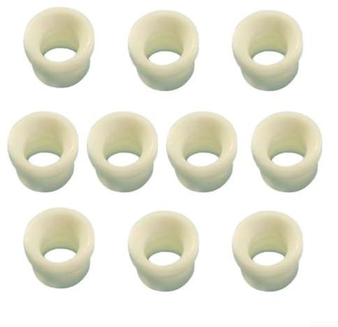 10 Stück Dichtungsringe Gummi 10X8x8mm 8X7x7mm Ventilrohr-Dichtungen Robust Mit Leckage-Schutz Für R410A R22 Klimaanlage Kältetechnik Monteurwerkzeug, Weiß Transparent(for 410A)