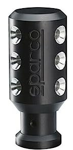 Sparco 03741BN01 Pomo Piuma, Schwarz