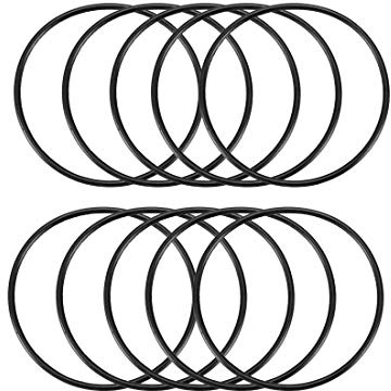 sourcing map O Ringe Dichtungsringe 65x60x2,5mm NBR 10 Stück