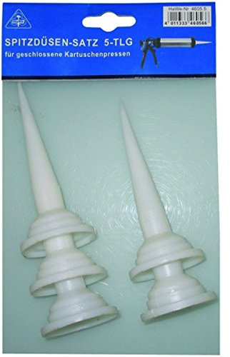 HaWe Spitzdüsen Satz, 5-teillig, 4605.5