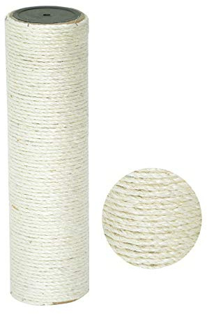nanook Poteau de Rechange pour Arbre à Chat/Poteau en sisal de Rechange - 9 cm Ø - Longeur 45 cm - Filetage M8