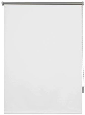 ondeco Thermo-Rollo ohne Bohren, Verdunkelung für Fenster und Türen, Sonnenschutz Fenster innen, Sichtschutz Seitenzugrollo lichtundurchlässig 70x160 cm Weiß