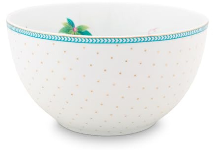 Pip Studio Jolie Flowers Dots Gold Bowl 15 cm