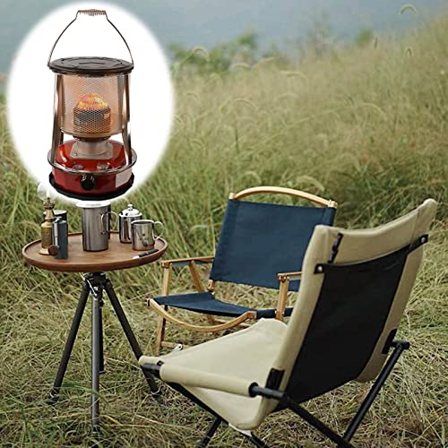 Samnuerly Outdoor-Campingheizungen Tragbarer mobiler Kerosin-Heizofen mit 6 effizienten Dochten ohne Strom Indoor-Heizungen Mobiler Zelt-Picknick-Kocher (Size : 6L/White)