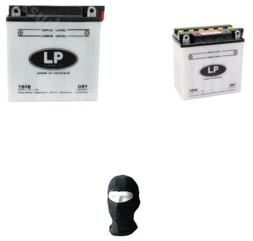 KOMPATIBEL MIT Aprilia Sportcity One 125 2008 A 2014 YB9-B LP 12V/9AH Batterie BEREITS EINSATZBEREIT BATTERIEN FÜR Motorrad-Roller-DIY-SPEZIFIKATION 135X75X139
