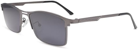 MIRYEA Gafas de Sol Polarizadas para Miopes Hombre y Mujer con Bloqueo de Luz Azul, Protección UV400, Montura Completa Antideslumbrantes para Conducción