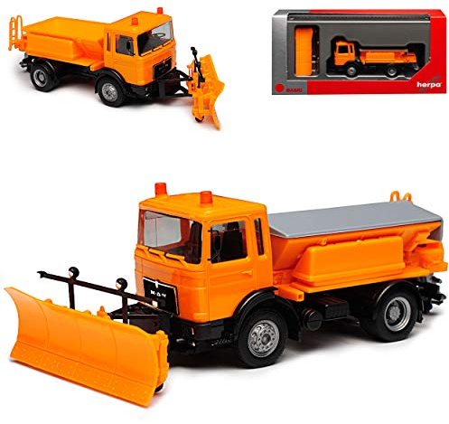 Man F8 Winterdienst Kommunal H0 1/87 Herpa Modell Auto