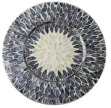 Round Placemats For Dining Table Non Slip and Heat Resistant Table Mats Washable Place Mats for Kitchen Dining Table Home Decor for Your Perfect Table Setting (Color: F)