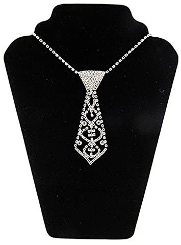 Lodoot Damen-Krawatte mit verstellbarer Kette