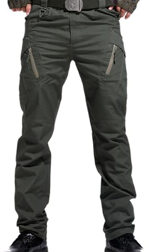 MEIION Venority APEXCargo Ultra-robuste Arbeitshose mit 10 Taschen Herren Outdoor Taktische Hose - Leichte Combat Hose für Arbeit und Freizeit, ideal für Wandern und Militär, ohne Gürtel
