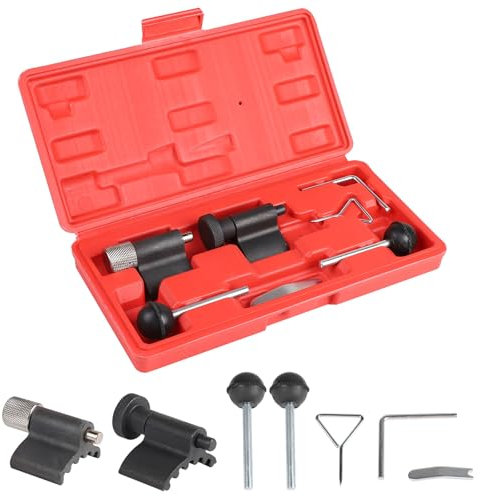 MIGUBIGU 7 Pcs kit Calage Distribution, Kit de Calage Moteur avec Boîte de Rangement, Calage Distribution Compatible avec VW Audi SDI TDI 1,2 1,4 1,6 1,9 2,0