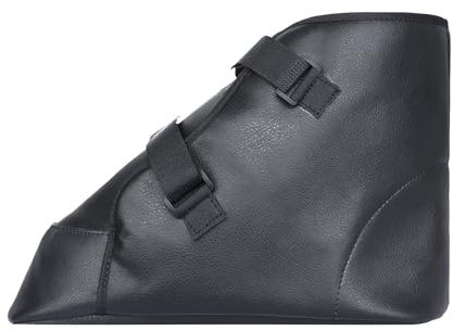 Chaussure de Plâtre Postopératoire en PU Imperméable Couvre-Chaussette de Récupération Post-opératoire Thermique Hiver Chaussure Chaude pour Blessures aux Pieds Protections pour Plâtre Réglable