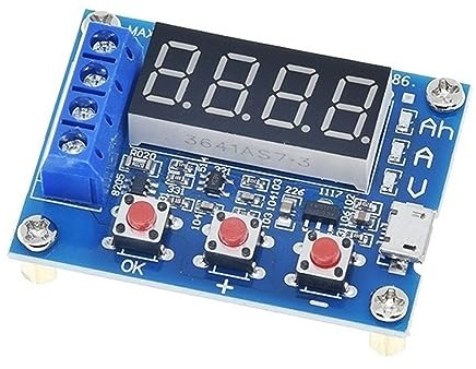 CCZRD 18650 Li-ion Lithium Battery Capacity Tester Resistance Lead-acid Battery Capacity Meter Discharge Tester