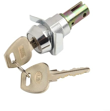 Auto Repair Werkzeugschrank Schloss Stahl Schubladenschloss mit Kupferkern und 2 Schlüsseln für sichere Werkzeugaufbewahrung in Werkstatt und Garage (WT1202)
