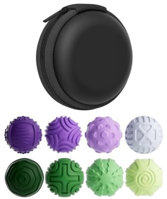 8 Boules Magnétiques en Silicone pour Adultes Objet de Relaxation et | Idée de Cadeau, Bureau, pour Bureau, Idée de, Cadeau, Bureau