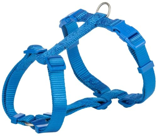 TRIXIE Premium H-Geschirr, M–L: 52–75 cm/20 mm, Royalblau