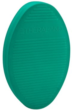 THERABAND Stability Trainer Pad, Beginner Level, Firm, Green Foam Balance Pad for Physical Therapy, Exercise Pad for Core Strength, Lightweight Non-Slip Balance Trainer, Portable Foam Pad for Home or Clinic Use