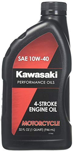 Kawasaki 4-Stroke Motorcycle Engine Oil 10W40 1 Quart K61021-202A