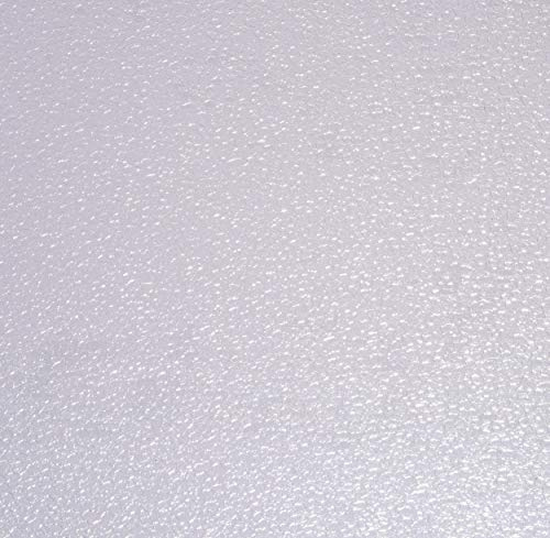 Film vitrostatique Eau, Film pour Verre dépoli, Film de confidentialité, Transparent, 45cm x 1,5m, 200µm (Épaisseur: 0,2mm), Venilia 53014