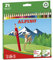 Lapices de colores alpino 658 caja de 24 colores largos